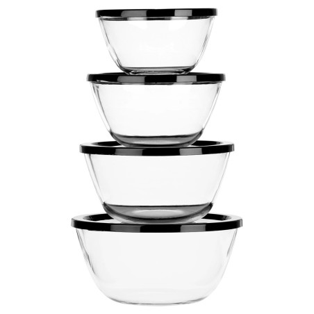 Kaanega klaasnõud 750 ml / 1 liitrit / 1, 5 liitrit / 2 liitrit 4 tk.