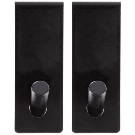 Metallist uksenagid must RADKA 3x5x8 cm 2 tk.