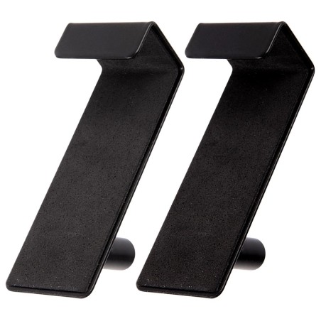 Metallist uksenagid must RADKA 3x5x8 cm 2 tk.