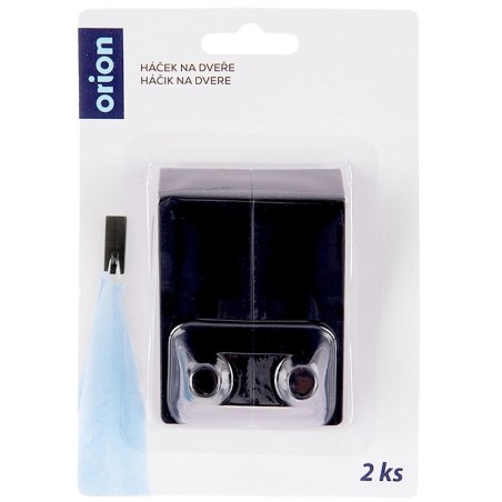 Metallist uksenagid must RADKA 3x5x8 cm 2 tk.