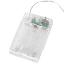 Helendava koonusega jõulupuu, roheline, 30 LED-i, 60 cm