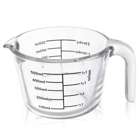 Klaasist köögimõõtetops 500 ml