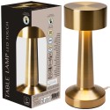 Kuldne laualamp 21 LED 21 cm
