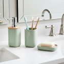 Roheline vannitoakomplekt GREENISH 3 tk.