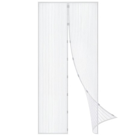 Valge ukse sääsevõrk magnetiga 208x100 cm