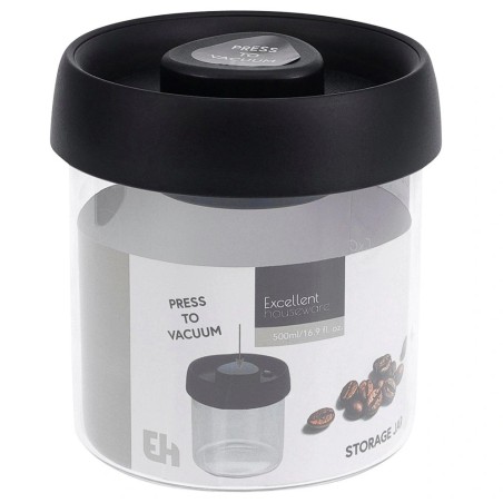 Vaakumkonteiner lahtiste toodete jaoks, klaas, 500 ml