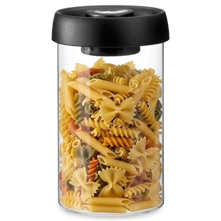 Vaakumkonteiner lahtiste toodete jaoks, klaas, kaanega, 800 ml