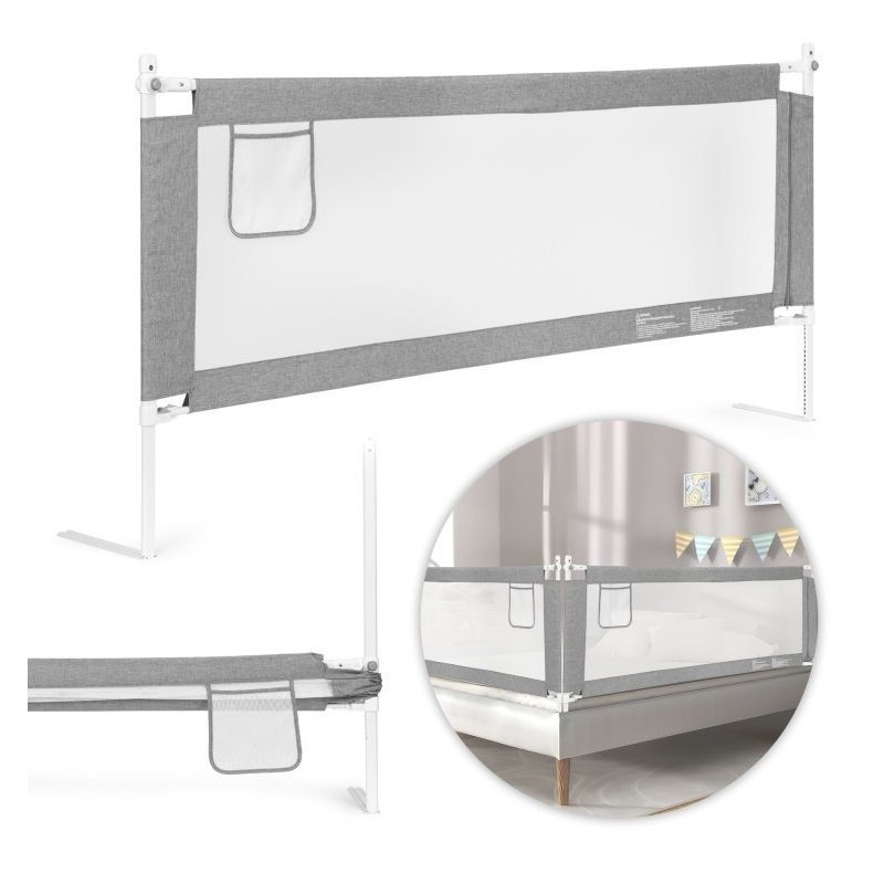 200 cm voodipiire, lapse turvavõre | FreshDesign.ee