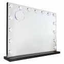 LED meigipeegel 15 kosmeetilise pirniga, x10 suum, heleduse reguleerimine