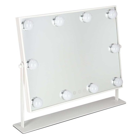 LED meigipeegel 10 lambipirniga, valgustusega kosmeetika, 3 värvitüüpi