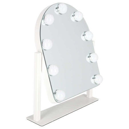 LED meigipeegel 9 valgustatud kosmeetikapirniga