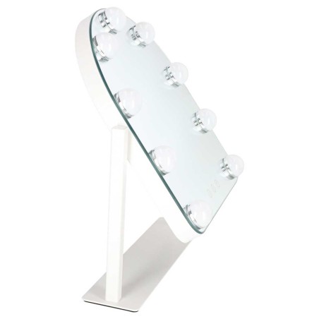 LED meigipeegel 9 valgustatud kosmeetikapirniga