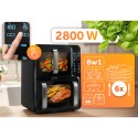 Kahekambriline vertikaalne rasvavaba fritüür 12 liitrit Õhkfritüür Berdseni fritüür 2800W BD-664