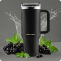 Vaakumtermoskruus kõrrekomplektiga 1180 ml Berdsen must