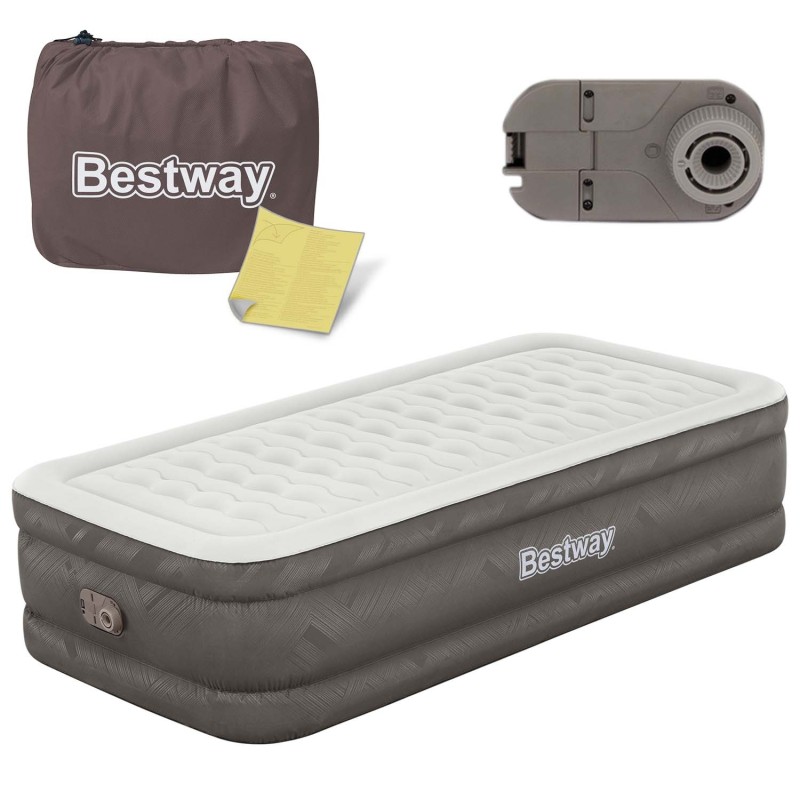 Täispuhutav madrats 191x97x46 cm sisseehitatud elektripumbaga Bestway 69048