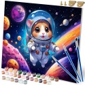 Maal numbrite järgi 40x50 cm Astronaut