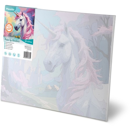 Maal numbrite järgi 40x50 cm Unicorn