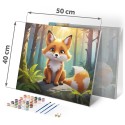 Maal numbrite järgi 40x50 cm Rebane