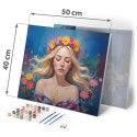 Maal numbrite järgi 40x50 cm Naise portree