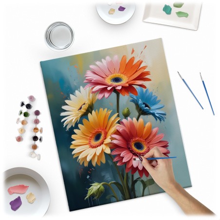 Maal numbrite järgi 40x50 cm  Flowers