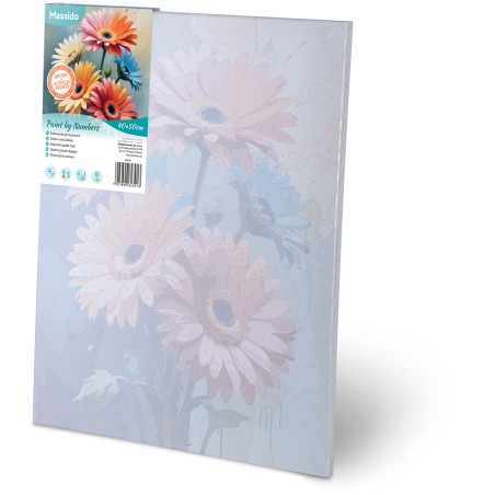 Maal numbrite järgi 40x50 cm  Flowers