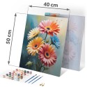 Maal numbrite järgi 40x50 cm  Flowers
