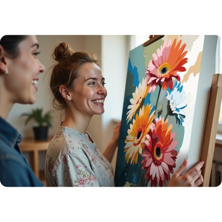 Maal numbrite järgi 40x50 cm  Flowers