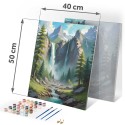 Maal numbrite järgi 40x50 cm mägimaastik