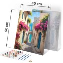 Maal numbrite järgi 40x50 cm linnamaastik