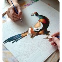 Maal numbrite järgi 40x50 cm Pheasant