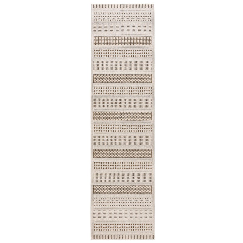 Sise- ja välivaip Kaleo kreem/beež 70x200 cm