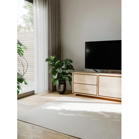 Sise- ja välisvaip Lou Valge 200x300 cm