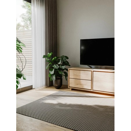 Sise- ja välisvaip Lou Must 160x230 cm