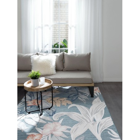 Sise- ja välivaip Flora Mitmevärviline 80x150 cm