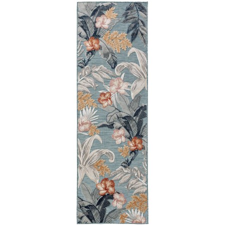In- & Outdoor Runner Flora Multicolour 80x250 cm