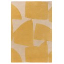 Taaskasutatud materjalist vaip Smilla Yellow 160x230 cm