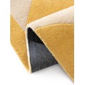 Taaskasutatud materjalist vaip Smilla Yellow 160x230 cm
