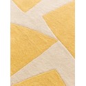 Taaskasutatud materjalist vaip Smilla Yellow 160x230 cm