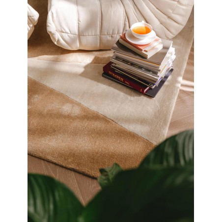 Taaskasutatud materjalist vaip Smilla Beige 160x230 cm