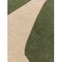 Taaskasutatud materjalist vaip Smilla Green 200x300 cm