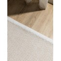 Puuvillane vaip Ron Valge 60x120 cm