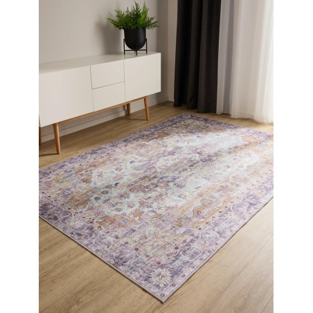 Pestav vaip George Mitmevärviline/Lilla 200x300 cm