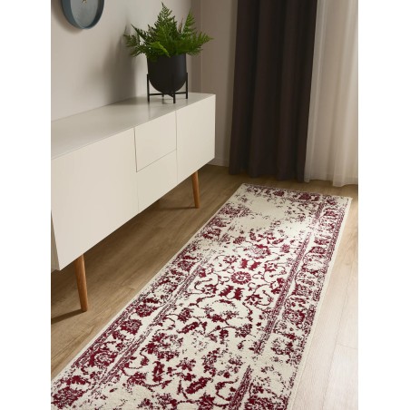 Vaip Suki Kreem/Punane 80x240 cm