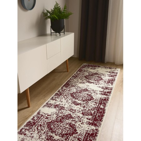 Vaip Suki Kreem/Punane 80x240 cm