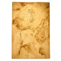 Kunstkarusnahast vaip Dave Yellow 200x300 cm