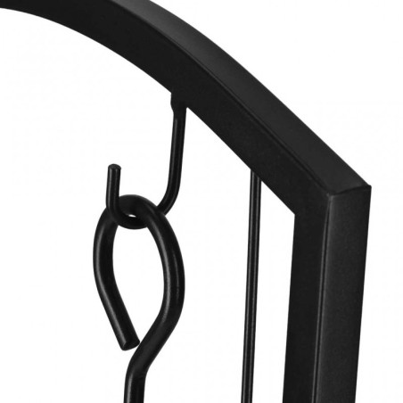 Küttepuude riiul metallist riiuliga + kami... | FreshDesign.ee