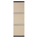 Wool Runner Livio Beež/Must 80x250 cm