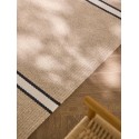 Wool Runner Livio Beež/Must 70x200 cm