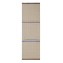 Wool Runner Livio Beige/Blue 70x200 cm