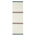 Wool Runner Livio Ivory/Green 70x200 cm